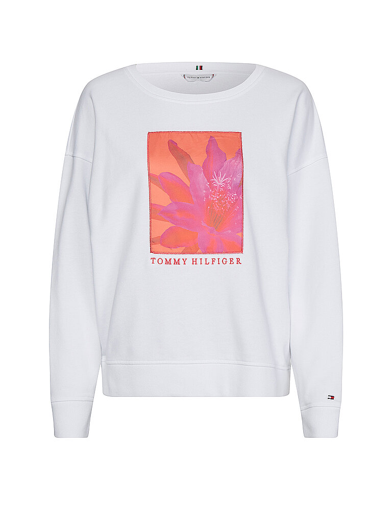 TOMMY HILFIGER Sweater weiß | S